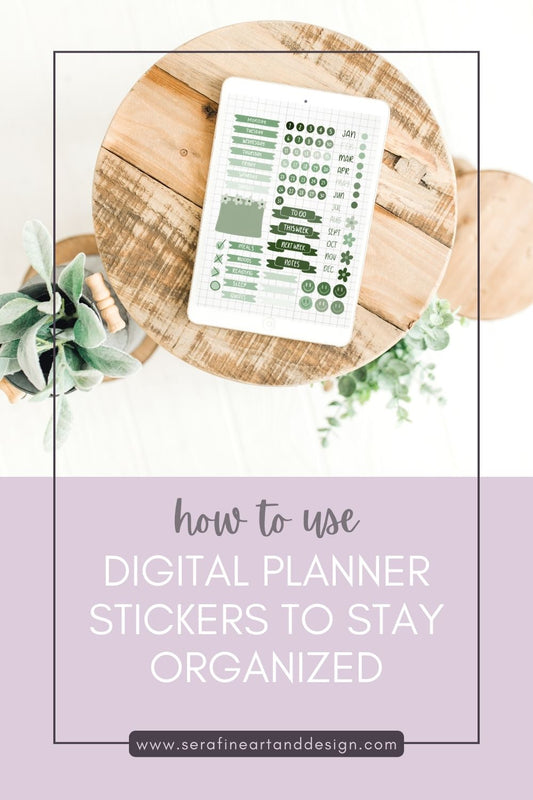 How to Use Digital Planner Stickers to Stay Organized (And Have Fun While Doing It!)