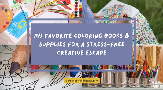 My Favorite Coloring Books & Supplies for a Stress-Free Creative Escape