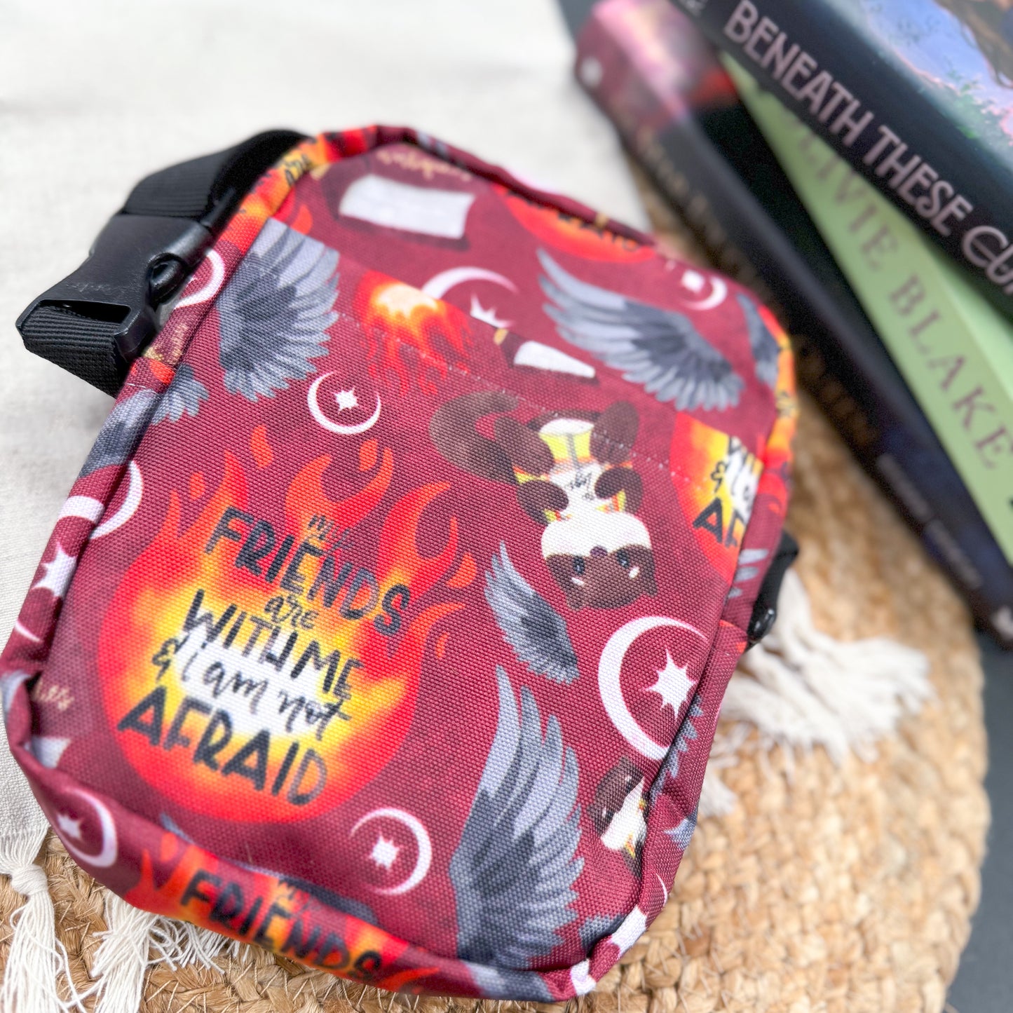 Kindle Crossbody Bag | Crescent City | SJM Bookish Merch