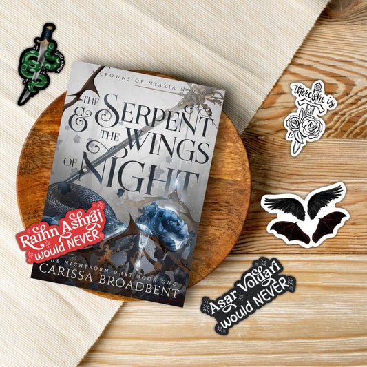 Carissa Broadbent Crowns of Nyaxia Sticker Pack Officially Licensed
