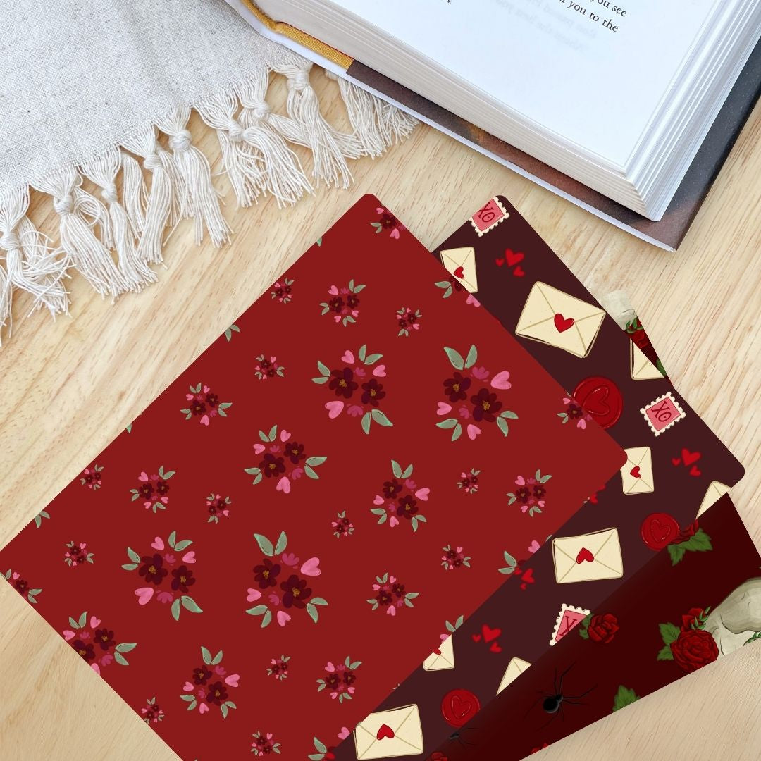 Dark Romantic Kindle Inserts | Romance Kindle Accessories for Book Lovers