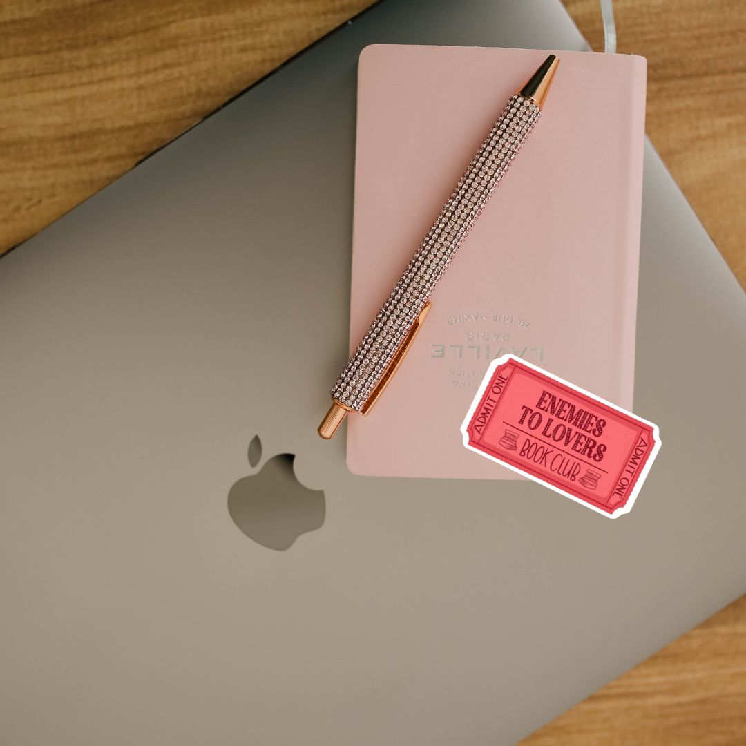 Enemies to Lovers Book Club Sticker | Book Lover Kindle Stickers
