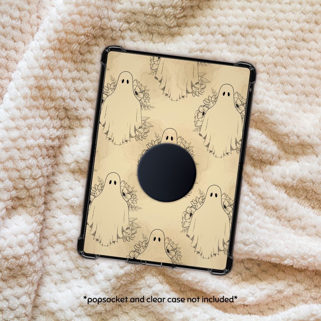 Halloween Kindle Inserts | Adorable Spooky Ghosts Kindle Accessories for Book Lovers
