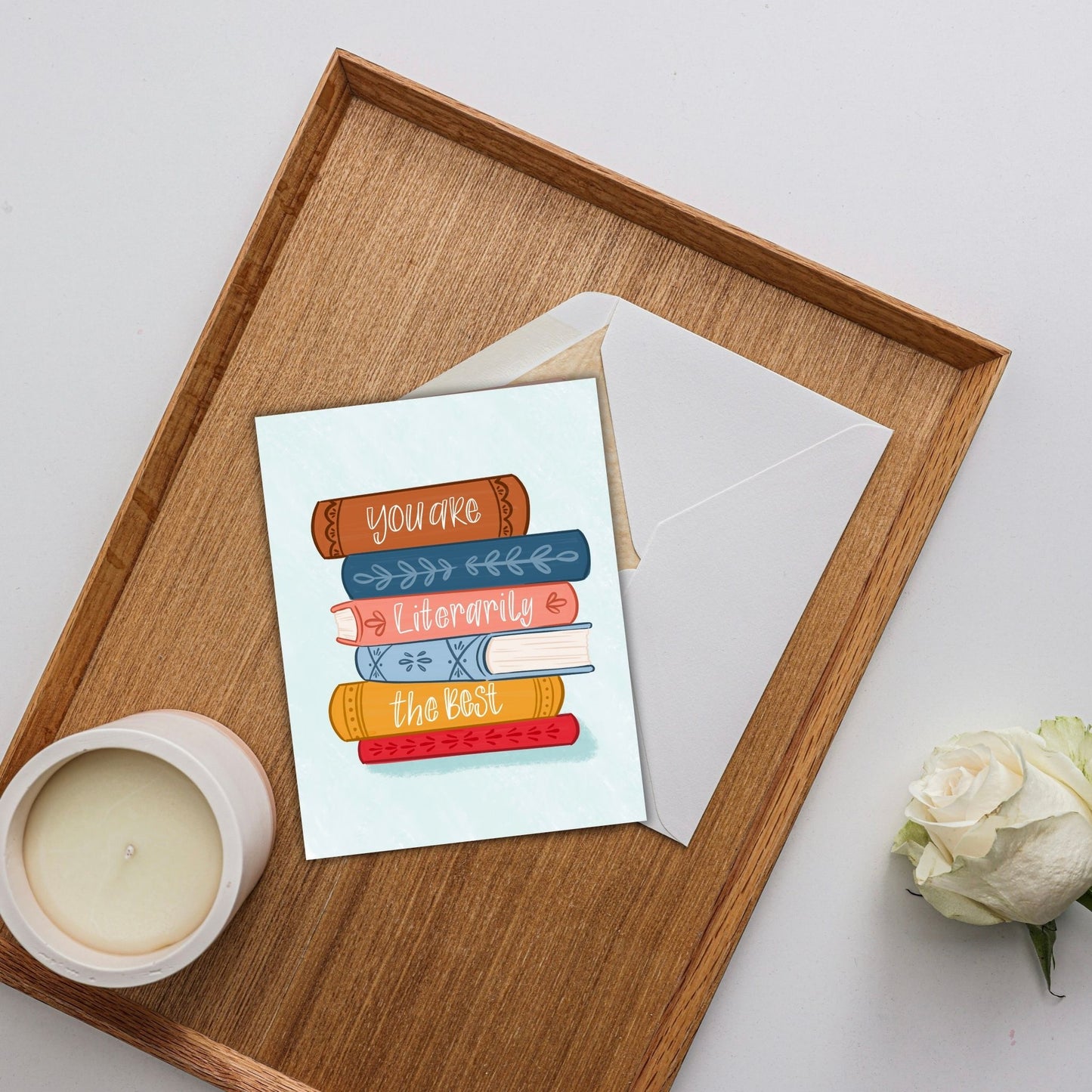 Literally The Best Birthday and Thank You Card | Bookish Greeting Cards