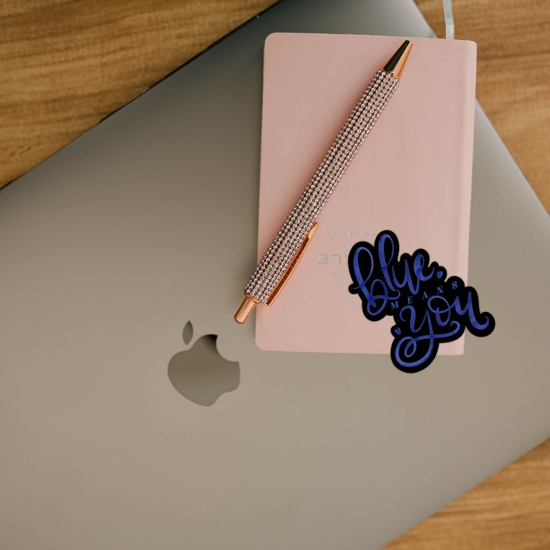Blue Means You Zodiac Academy Sticker - Officially Licensed