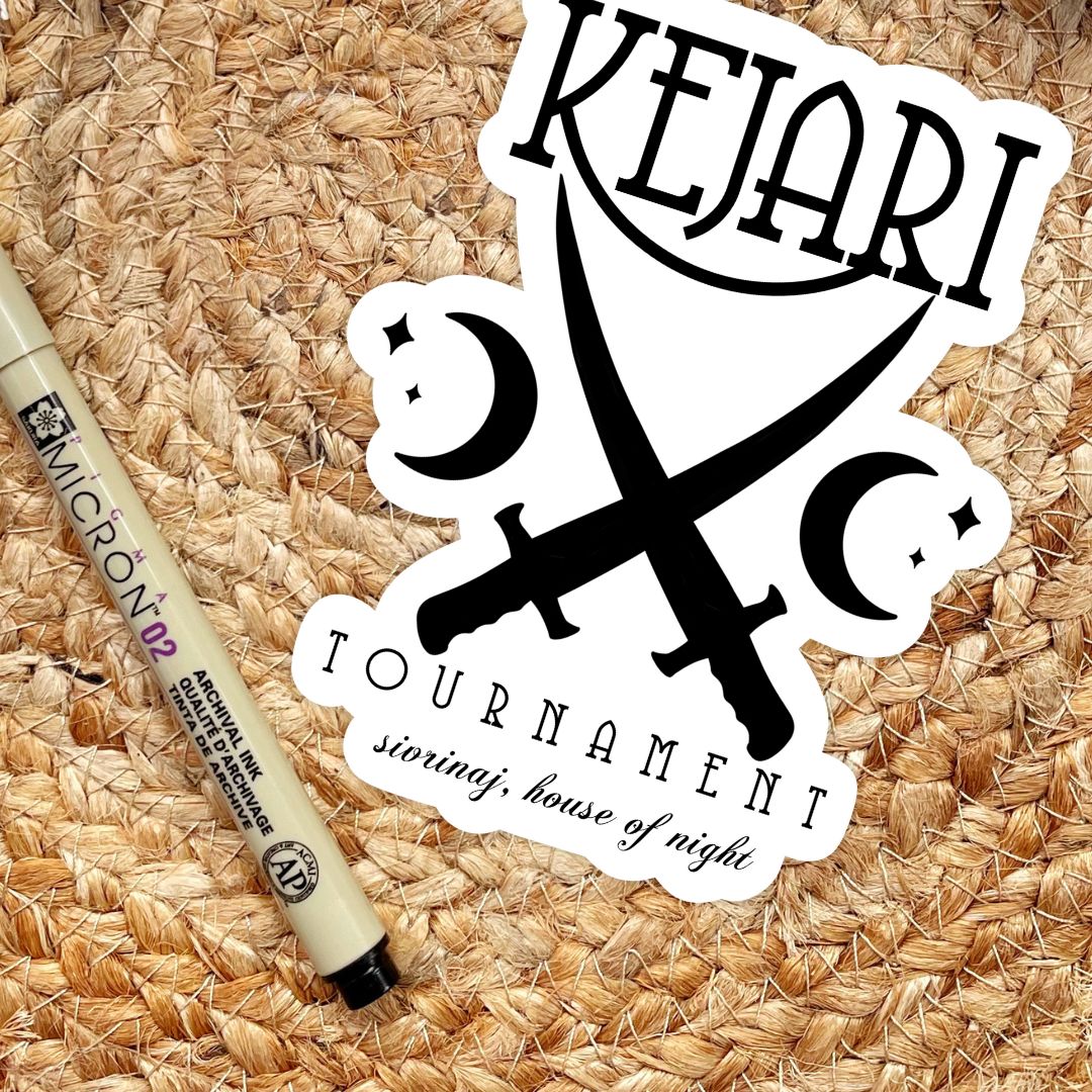 Kejari Tournament Sticker | Carissa Broadbent Serpent & The Wings of Night Officially Licensed (Copy)