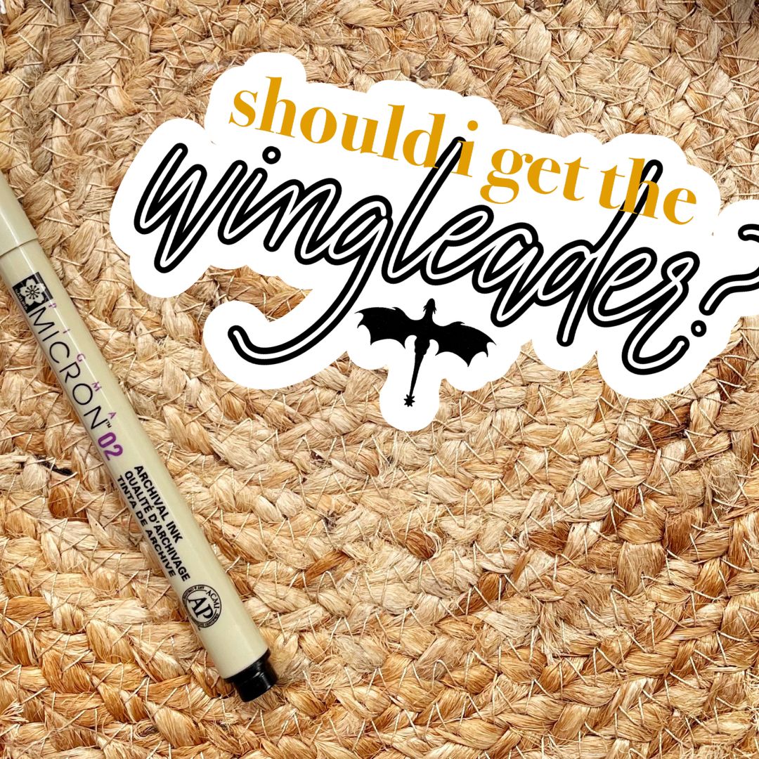 Get The Wingleader Sticker | Dragon Rider | Fantasy Stickers