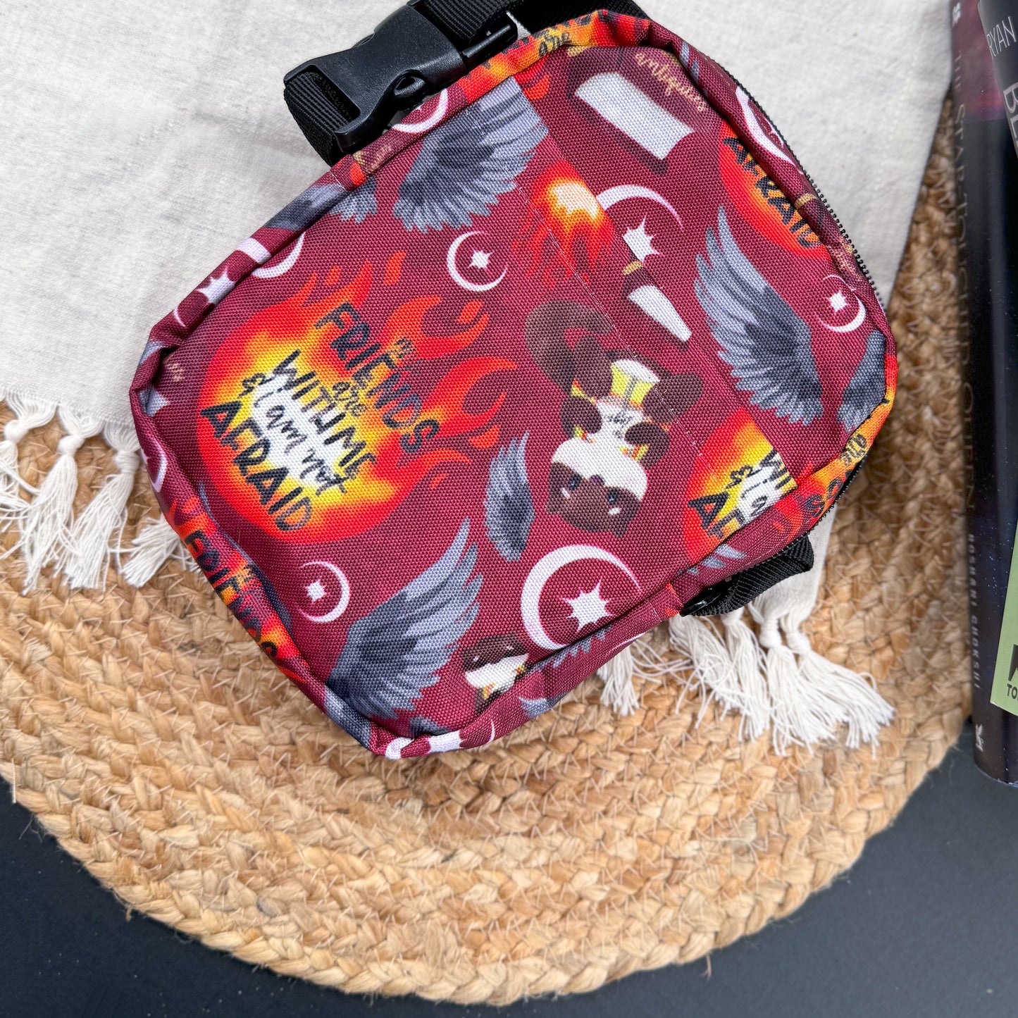 Kindle Crossbody Bag | Crescent City | SJM Bookish Merch