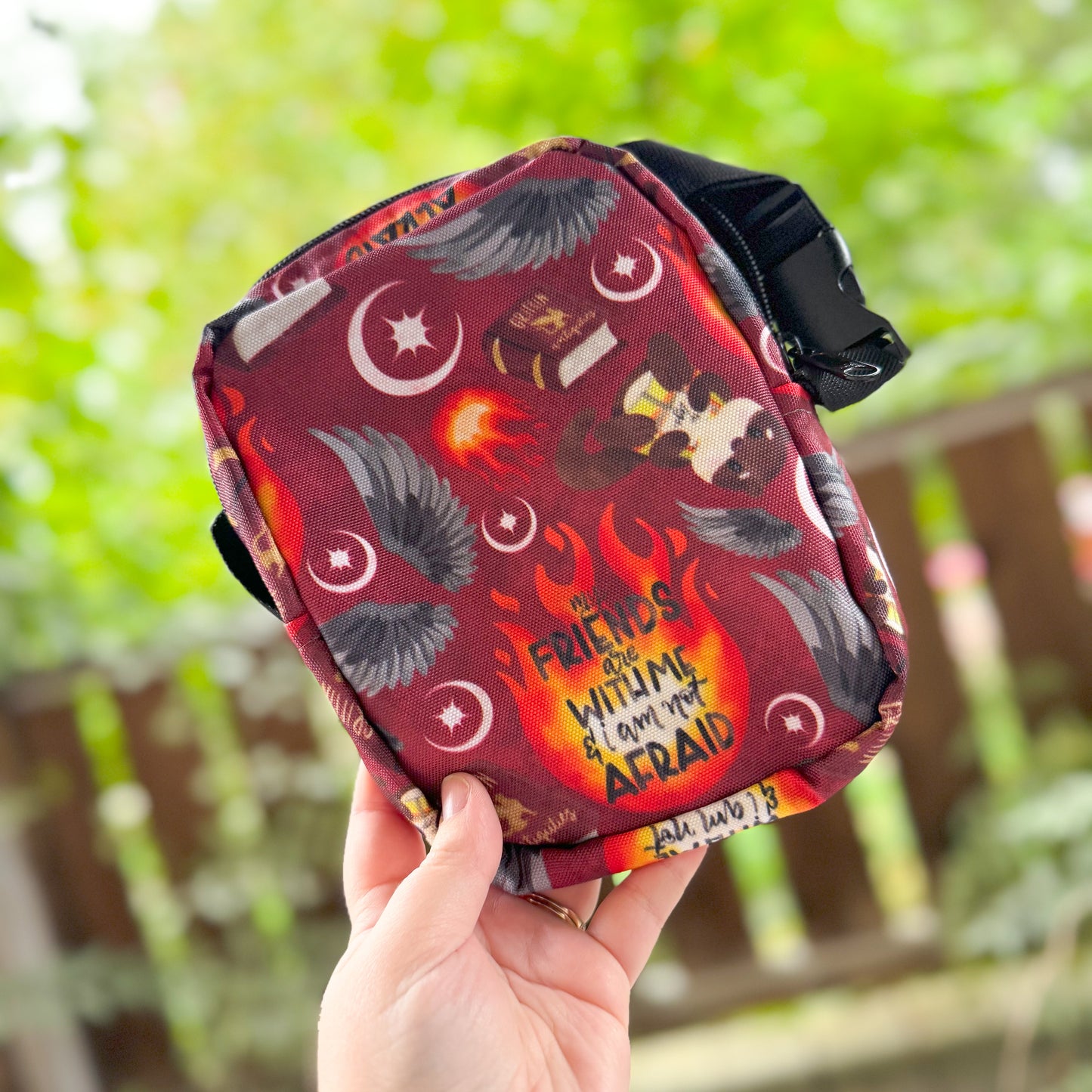 Kindle Crossbody Bag | Crescent City | SJM Bookish Merch