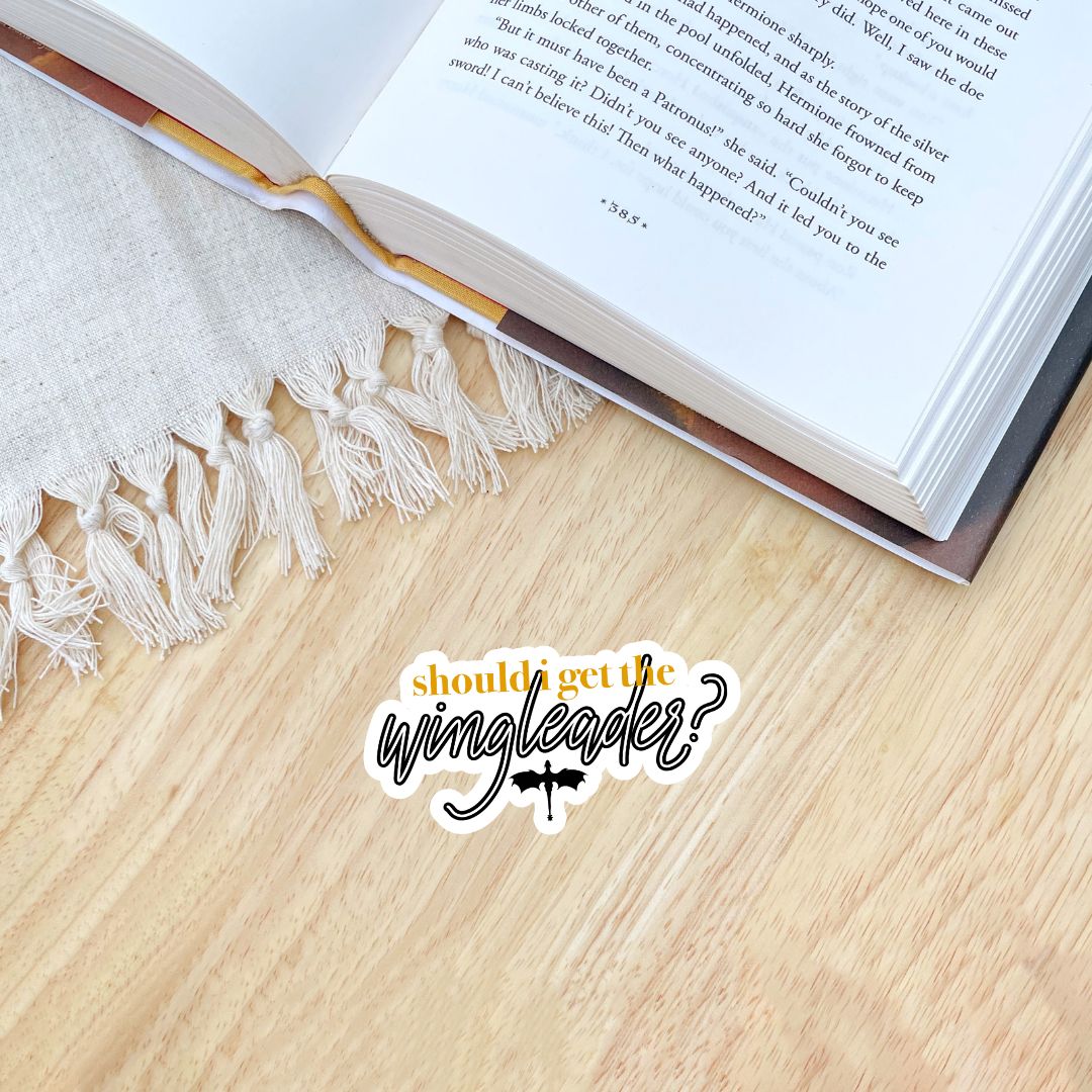 Get The Wingleader Sticker | Dragon Rider | Fantasy Stickers
