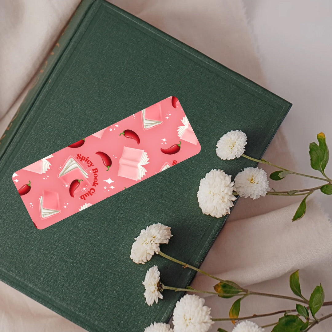 Spicy Book Club Bookmark for Romance Readers