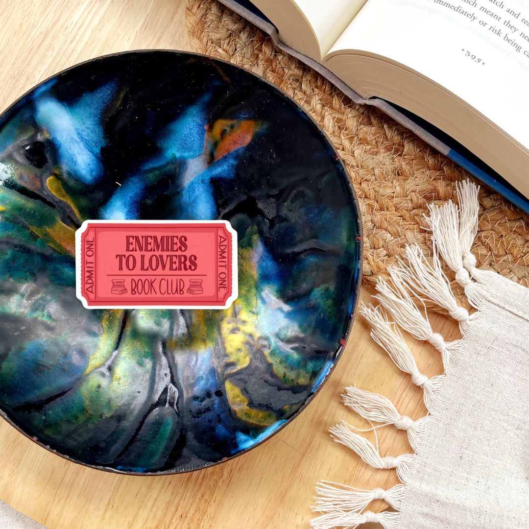 Enemies to Lovers Book Club Sticker | Book Lover Kindle Stickers