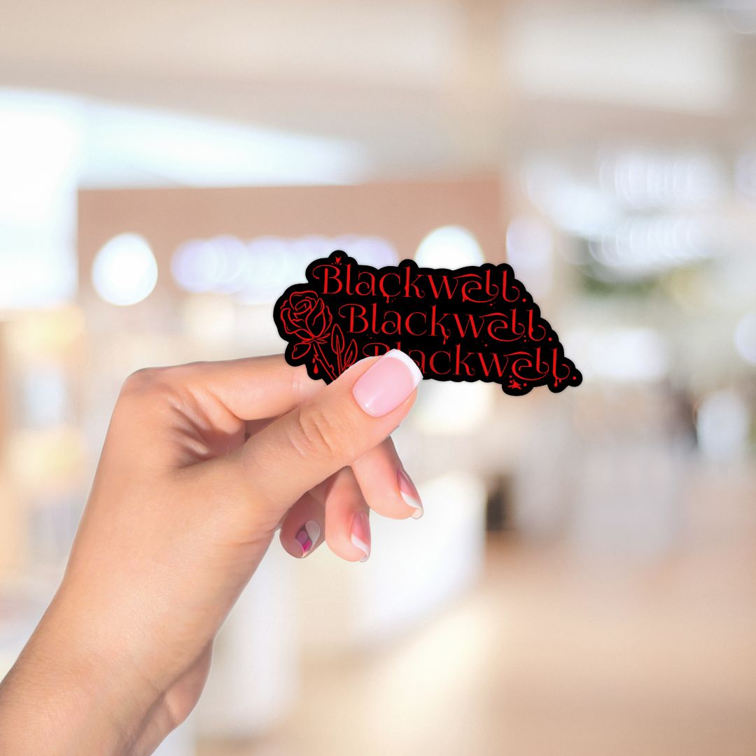 Blackwell, Blackwell, Blackwell Sticker | Phantasma, Wicked Games by Kaylie Smith | Officially Licensed