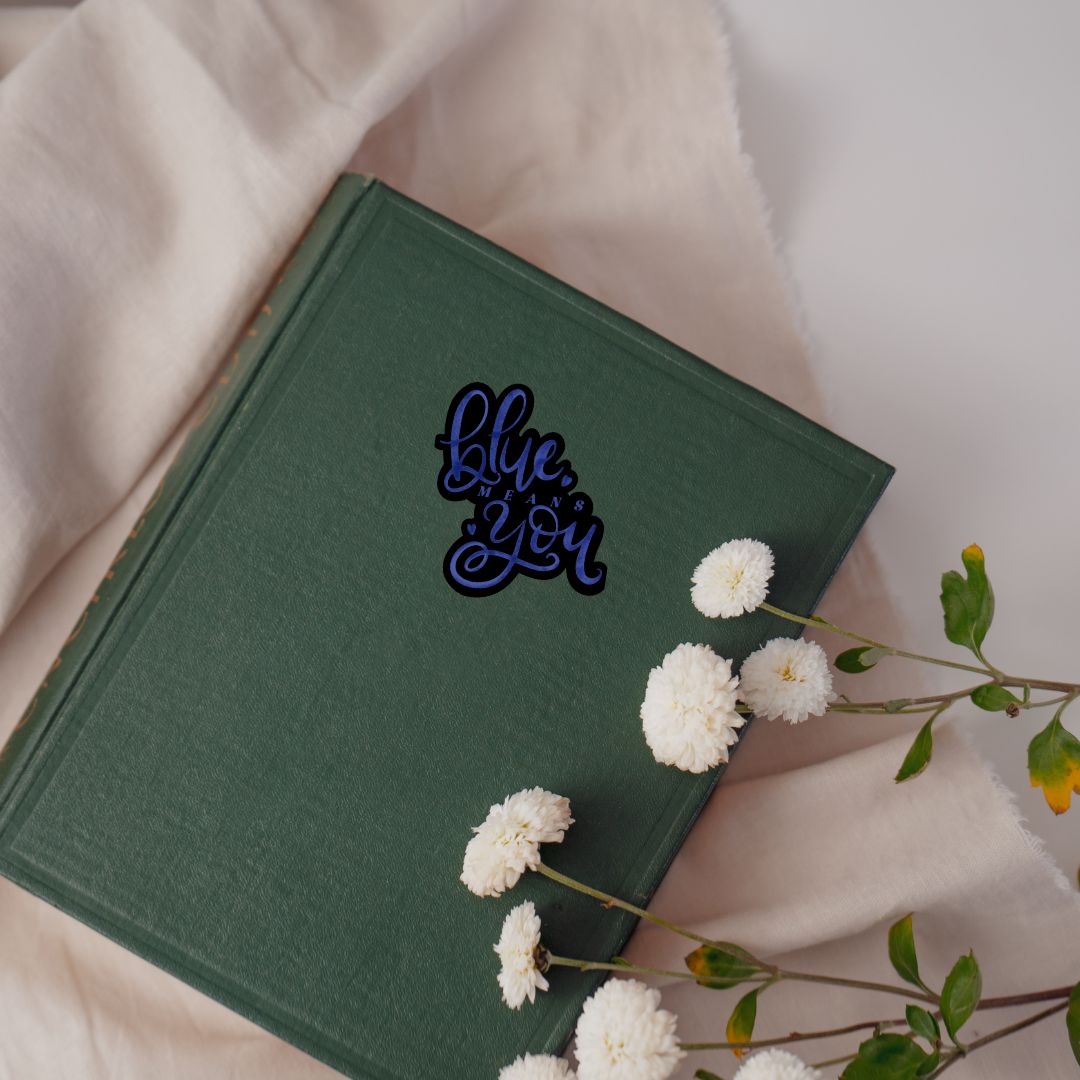 Blue Means You Zodiac Academy Sticker - Officially Licensed