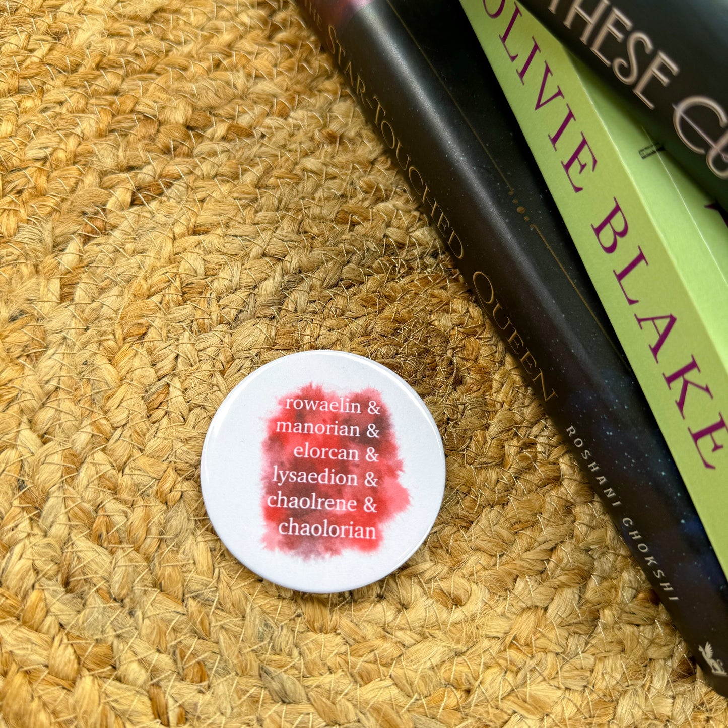 Throne of Glass Sticker/Bookmark/Button Bundle