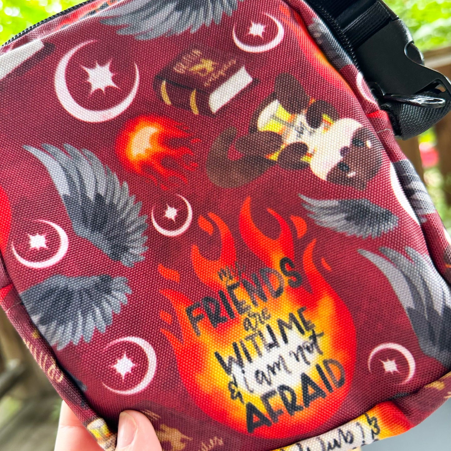 Kindle Crossbody Bag | Crescent City | SJM Bookish Merch