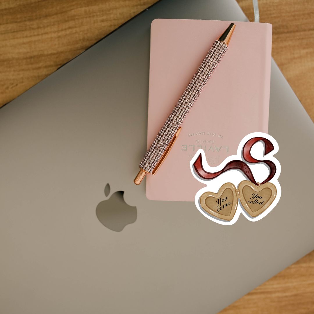 You Came, You Called Ophelia’s Locket Sticker | Phantasma, Wicked Games by Kaylie Smith | Officially Licensed
