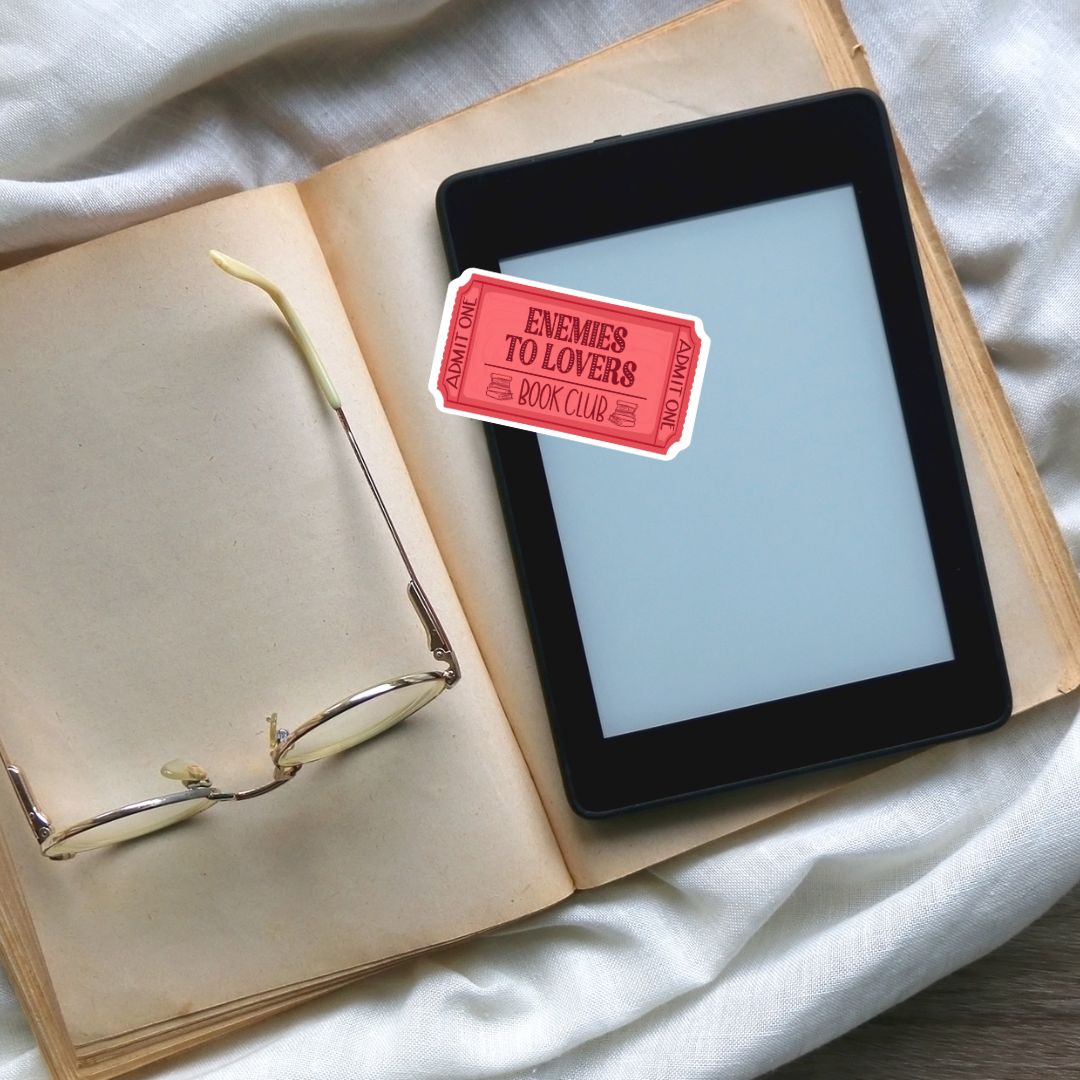 Enemies to Lovers Book Club Sticker | Book Lover Kindle Stickers