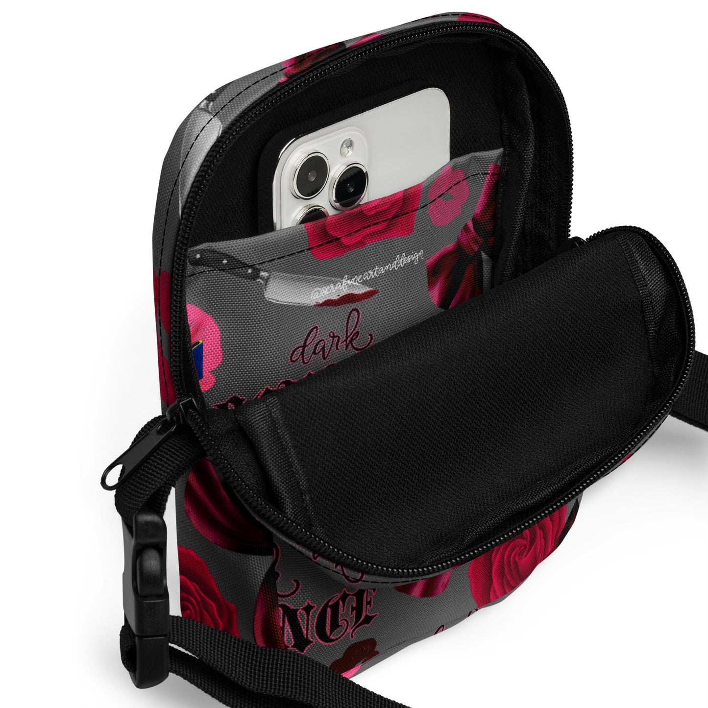 Kindle Crossbody Bag | Dark Romance Girly | Romance Bookish Merch