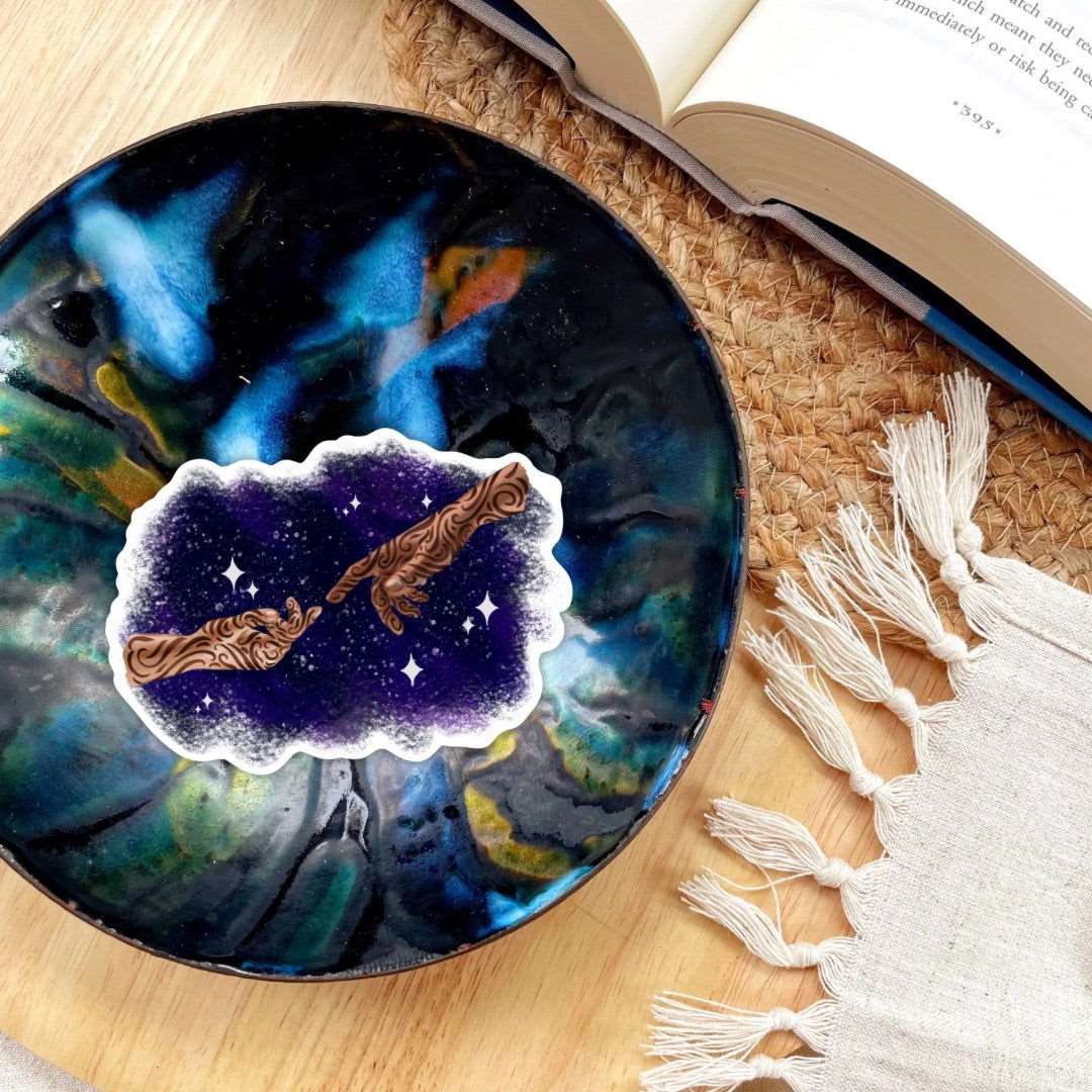ACOTAR Feyre & Rhysand Sticker | Sarah J Maas | Bookish Stickers - Serafine Art & Design -