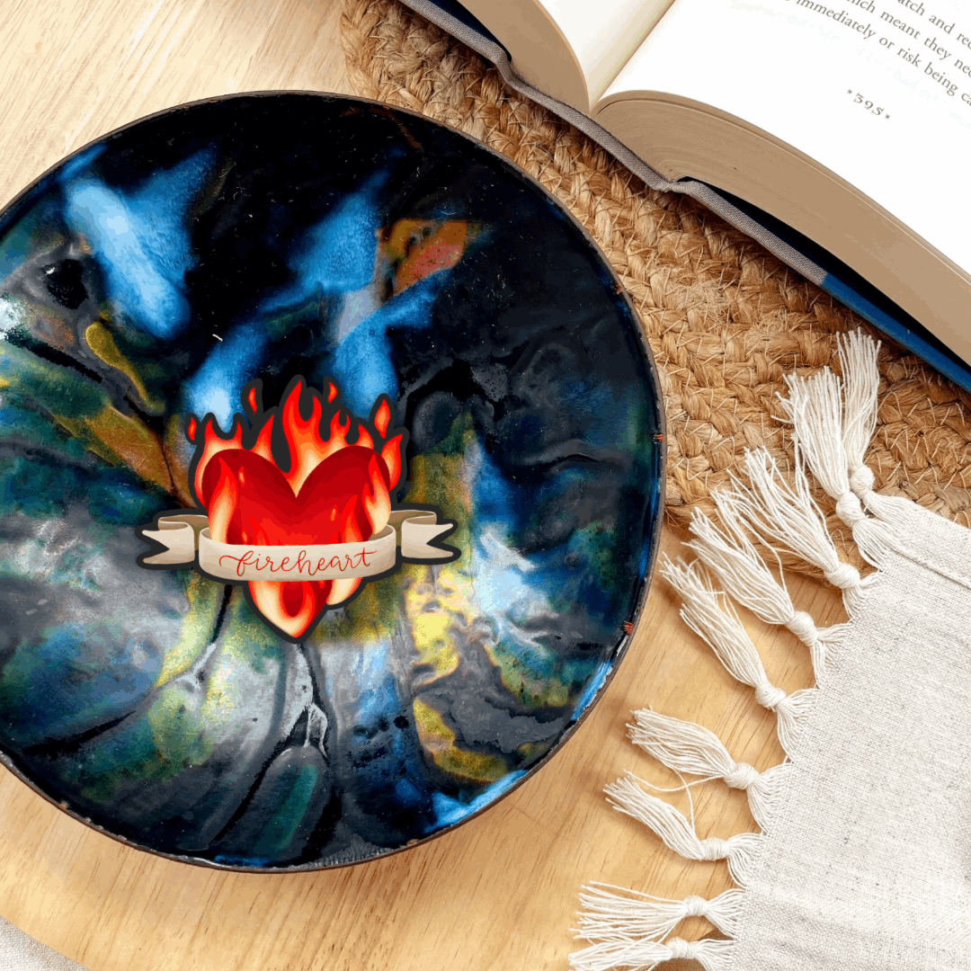 Aelin Fireheart Sticker | Bookish | Sarah J Maas | Throne of Glass - Serafine Art & Design -