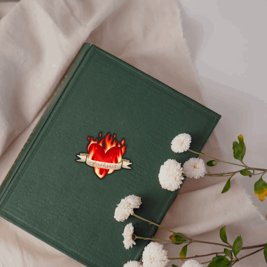 Aelin Fireheart Sticker | Bookish | Sarah J Maas | Throne of Glass - Serafine Art & Design -