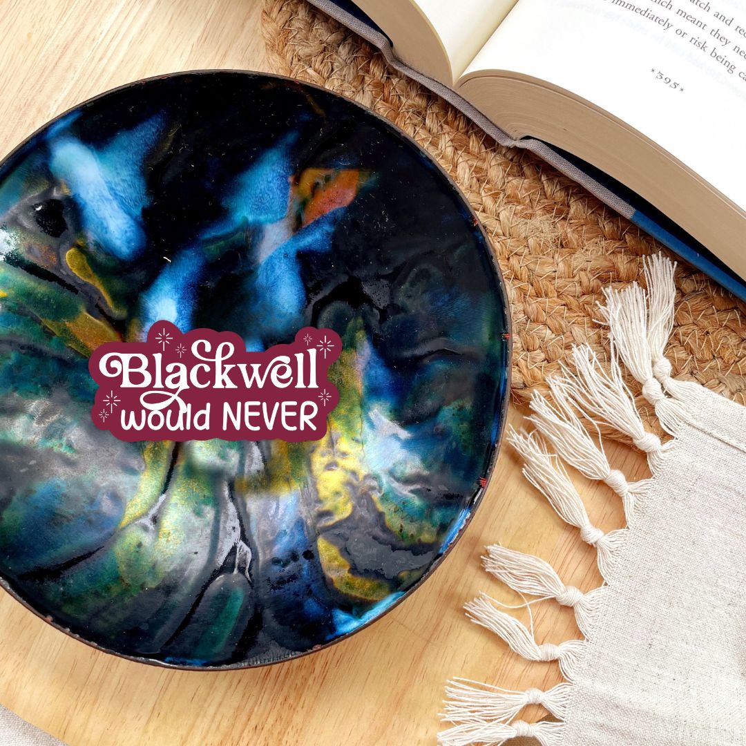Blackwell Would Never Sticker | Phantasma, Wicked Games by Kaylie Smith | Officially Licensed