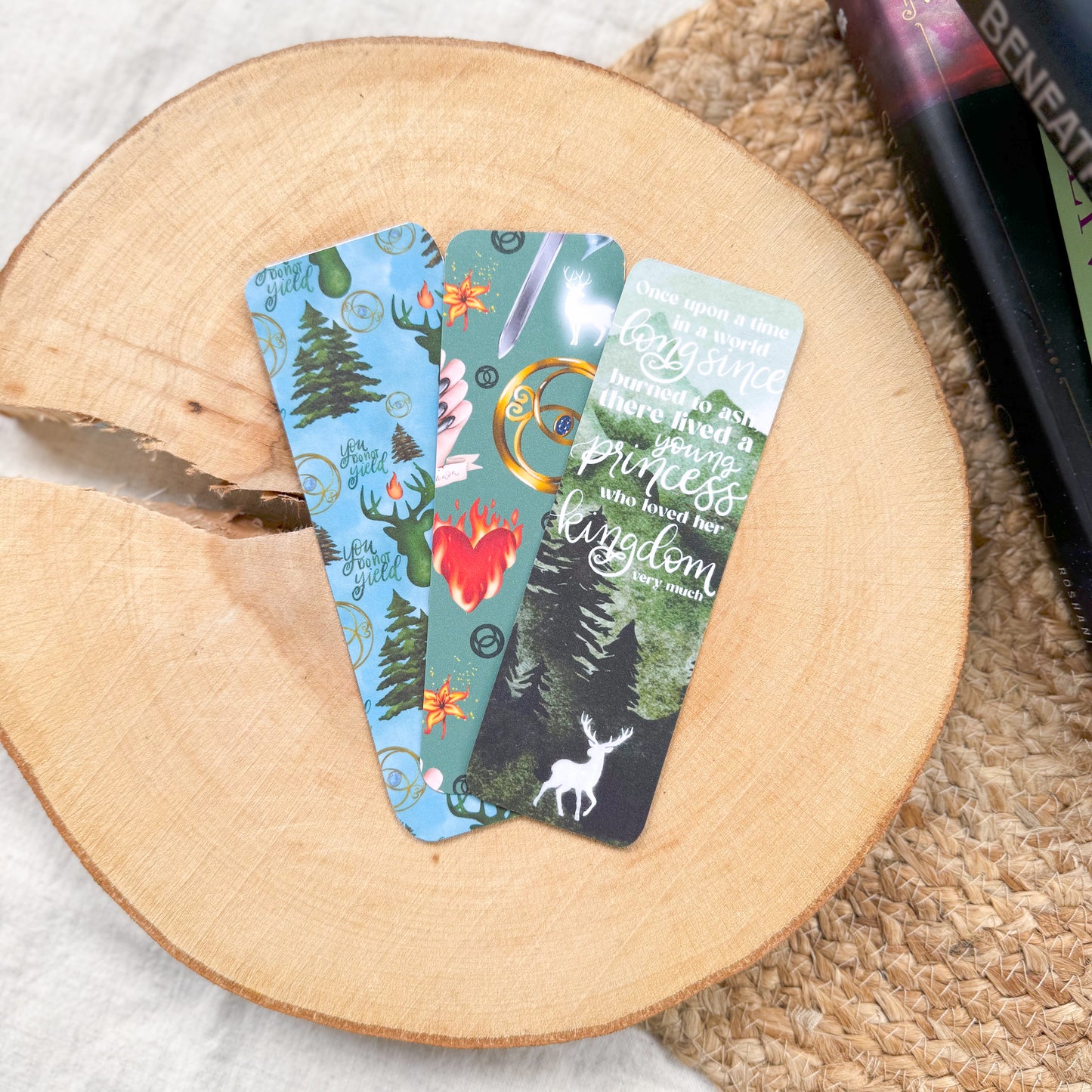 Throne of Glass Sticker/Bookmark/Button Bundle