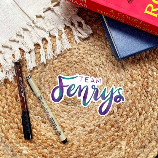 Book Boyfriend Sticker | Fenrys Moonbeam | Throne of Glass - Serafine Art & Design -