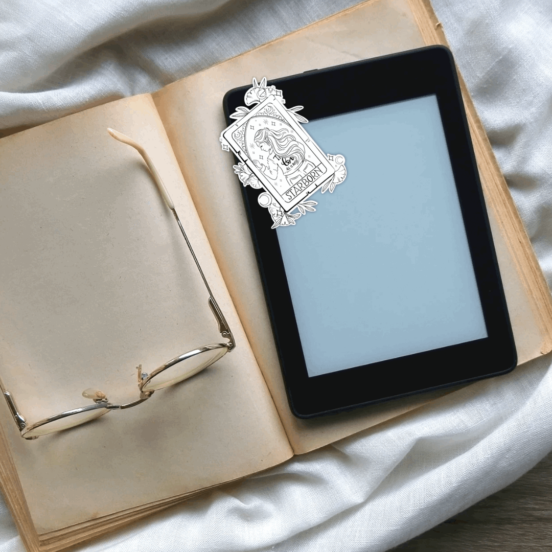 Bryce Starborn Character Card Sticker | Sarah J Maas | Crescent City Merch | Bookish - Serafine Art & Design -