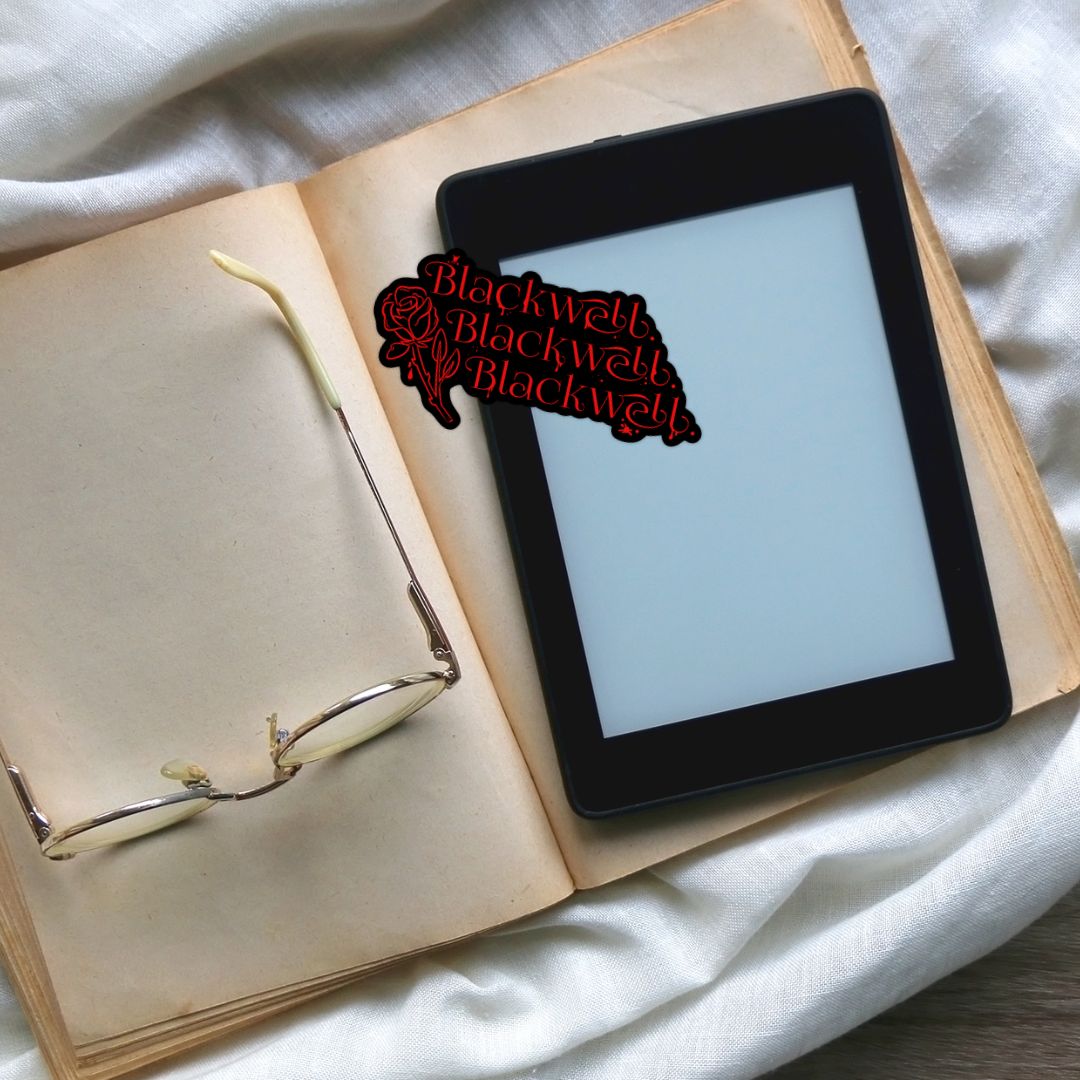 Blackwell, Blackwell, Blackwell Sticker | Phantasma, Wicked Games by Kaylie Smith | Officially Licensed