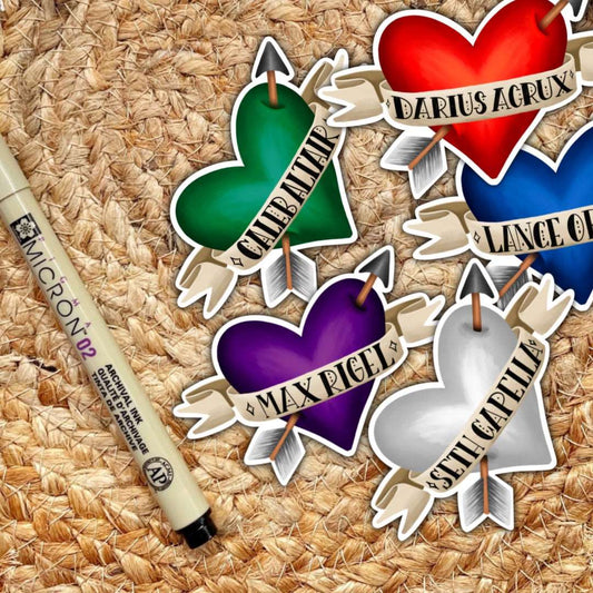 Book Boyfriend Zodiac Academy Sticker - Officially Licensed