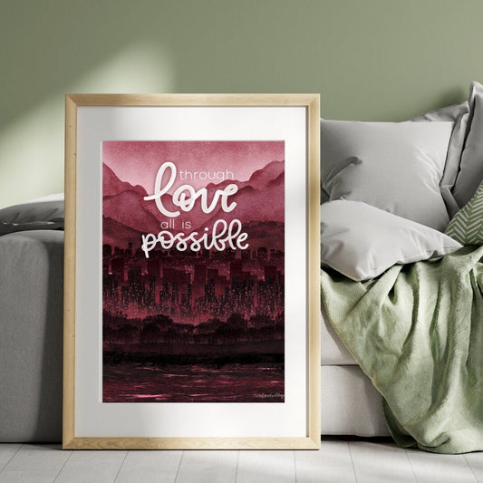 Crescent City Quote Art Print | Sarah J Maas | Bookish Art - Serafine Art & Design -