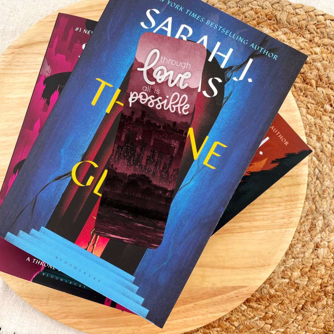 Crescent City Quote Bookmark | Sarah J Maas | Book Accessories - Serafine Art & Design -