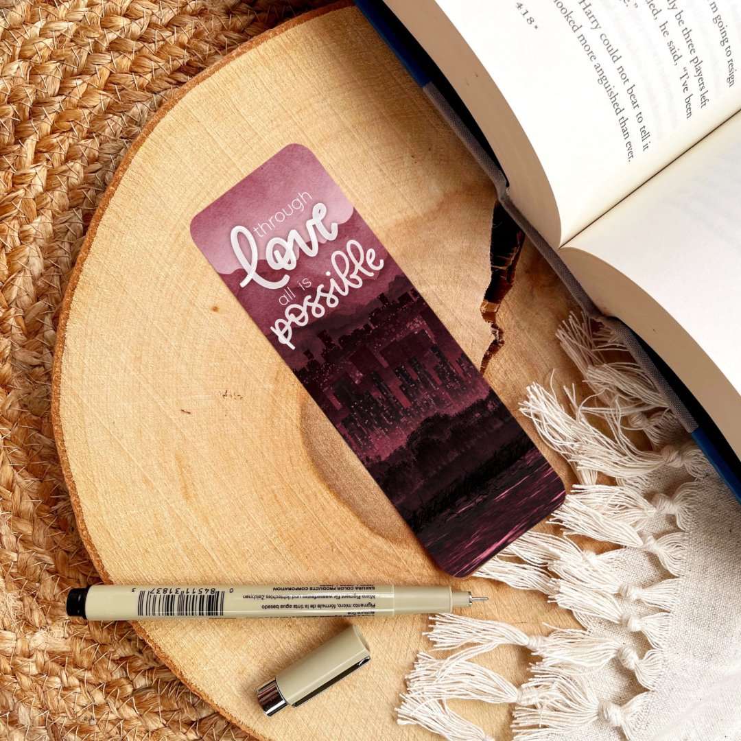 Crescent City Quote Bookmark | Sarah J Maas | Book Accessories - Serafine Art & Design -