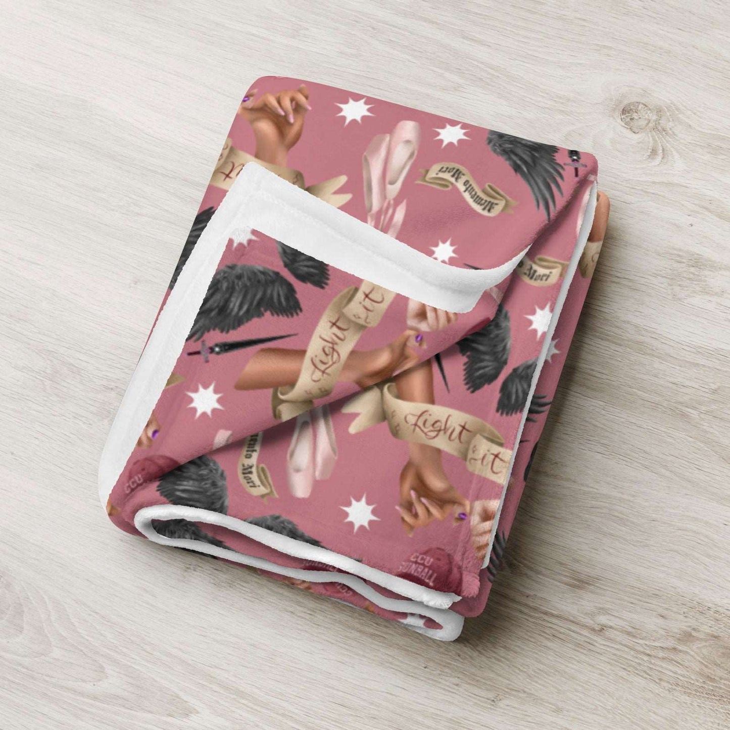 Crescent City Throw Blanket | Sarah J Maas | Bookish Merch - Serafine Art & Design -