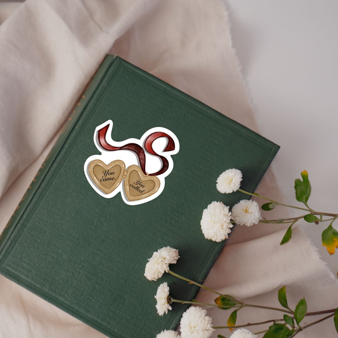 You Came, You Called Ophelia’s Locket Sticker | Phantasma, Wicked Games by Kaylie Smith | Officially Licensed