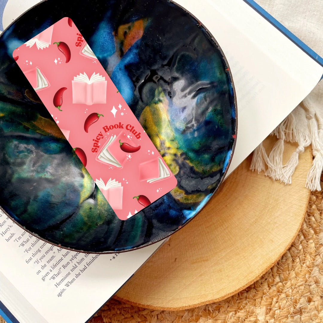 Spicy Book Club Bookmark for Romance Readers