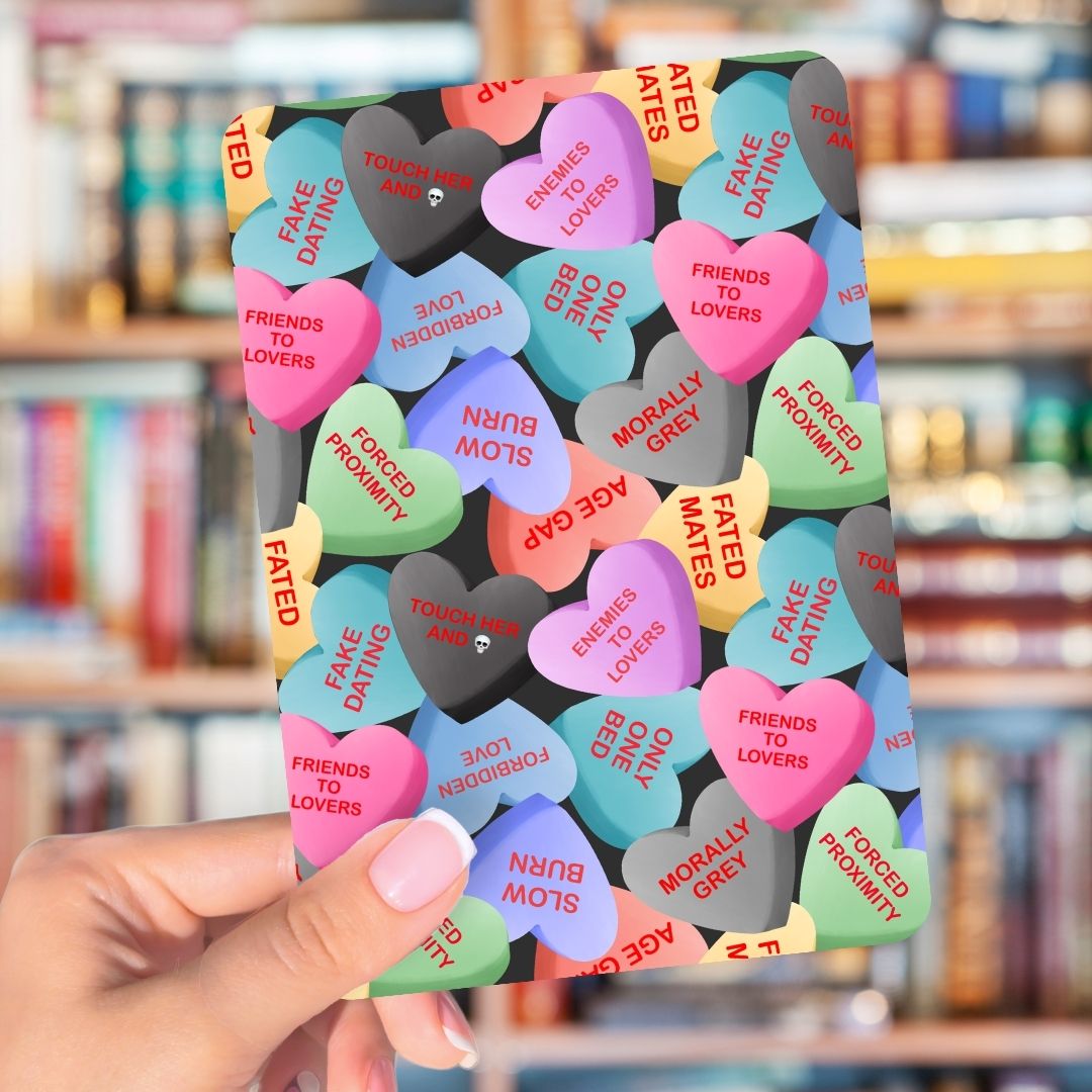 Romance Reader Kindle Inserts | Adorable Kindle Accessories for Book Lovers