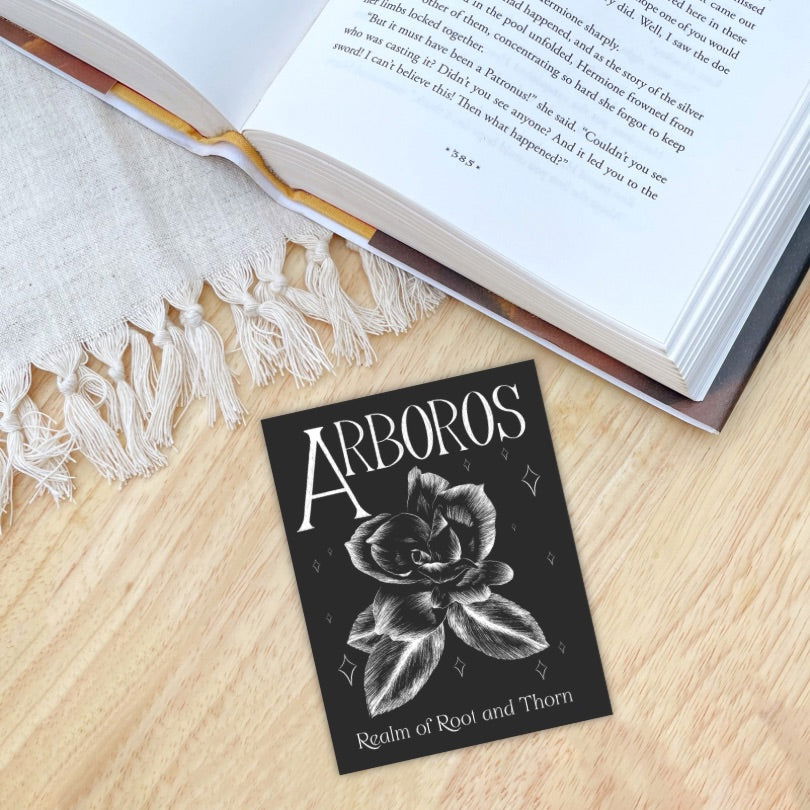 Emarion Travel Sticker | Spark of The Everflame by Penn Cole | Bookish Stickers - Serafine Art & Design -