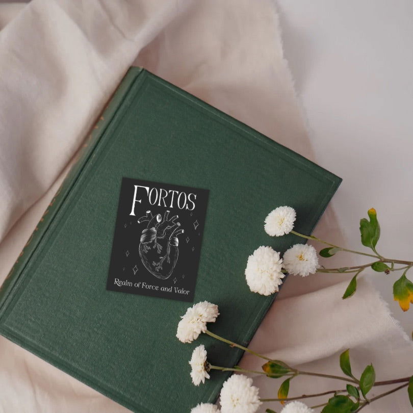 Emarion Travel Sticker | Spark of The Everflame by Penn Cole | Bookish Stickers - Serafine Art & Design -