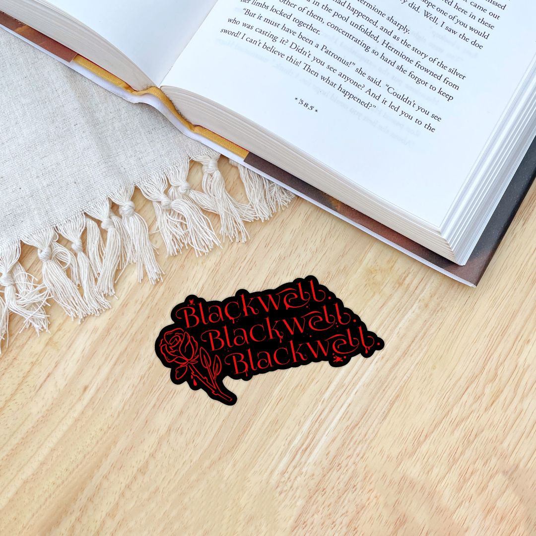 Blackwell, Blackwell, Blackwell Sticker | Phantasma, Wicked Games by Kaylie Smith | Officially Licensed