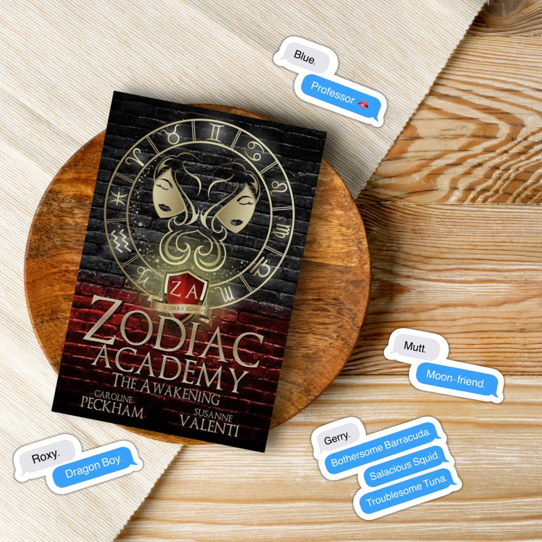 Zodiac Academy Nicknames Atlas Chat Kindle Stickers