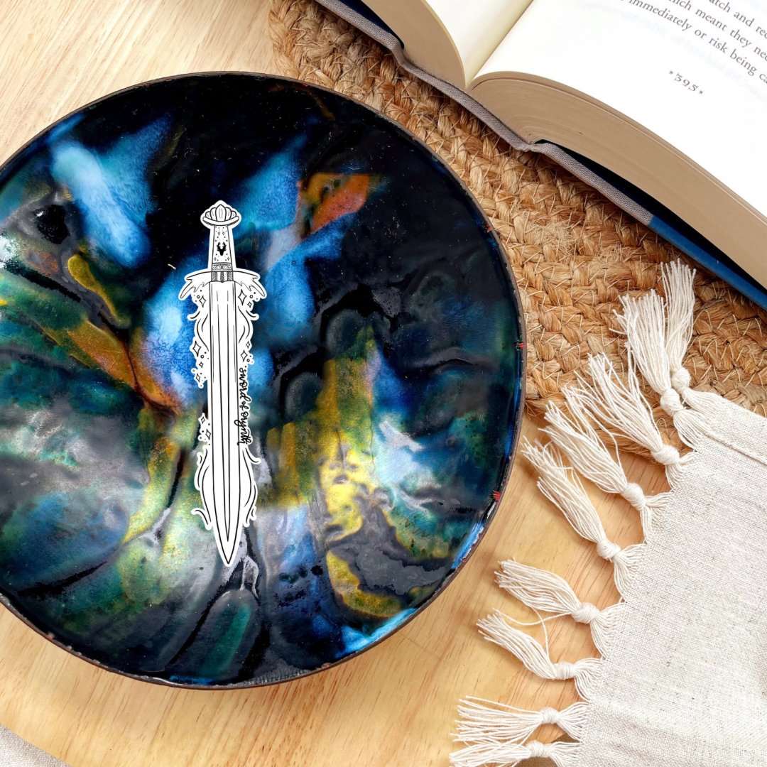 Fantasy Sword Stickers | Throne of Glass | Bookish Stickers - Serafine Art & Design -