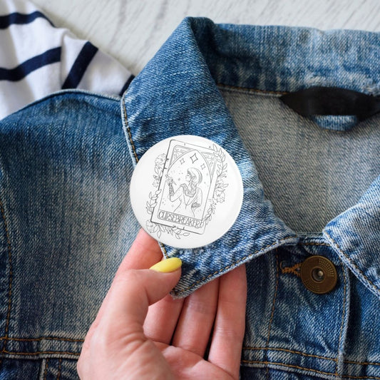 Feyre Cursebreaker ACOTAR Pin | Bookish Pinback Button - Serafine Art & Design -