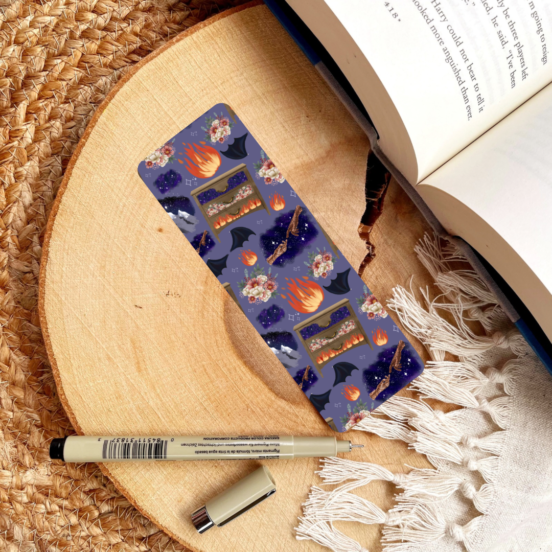 Feyre’s Paintings Bookmark | Sarah J Maas | ACOTAR Merch | Bookish Art - Serafine Art & Design -