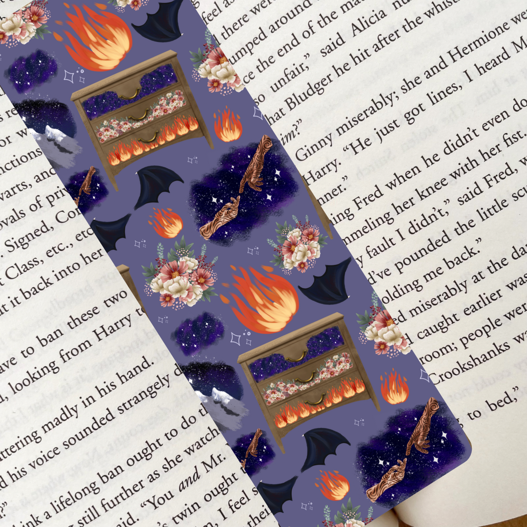 Feyre’s Paintings Bookmark | Sarah J Maas | ACOTAR Merch | Bookish Art - Serafine Art & Design -