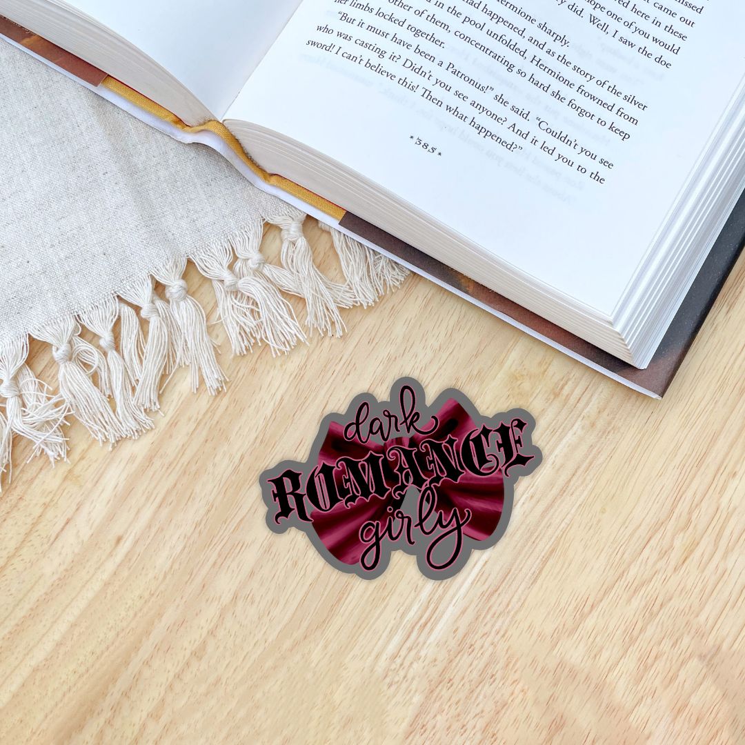 Dark Romance Girly Sticker for Kindles