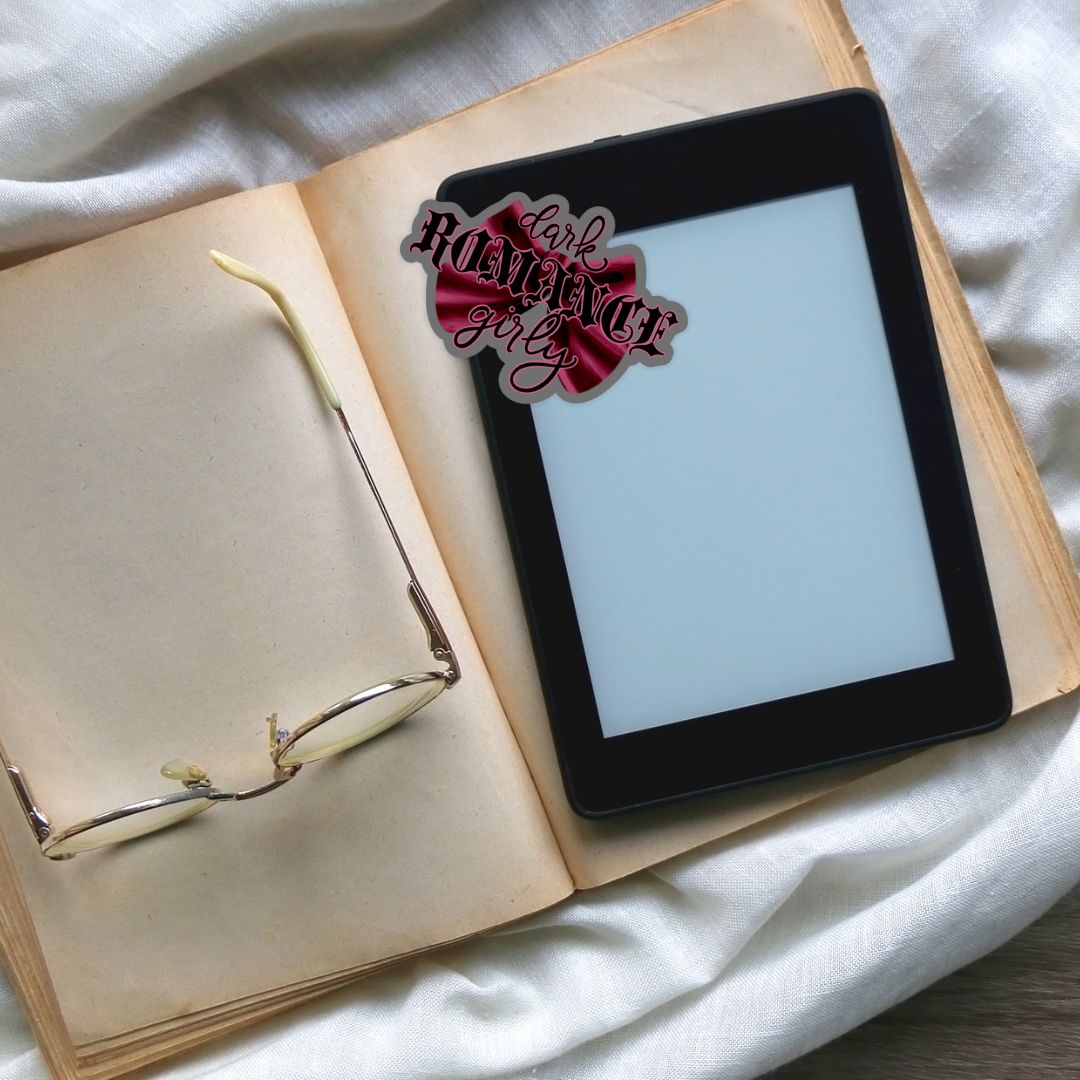 Dark Romance Girly Sticker for Kindles