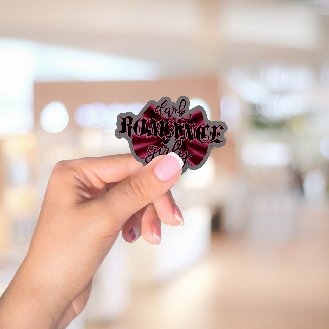 Dark Romance Girly Sticker for Kindles